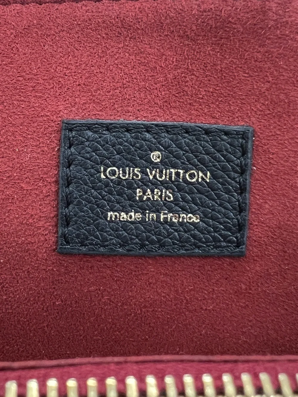 Louis Vuitton Black Leather LV Logo Lock me Shopper Tote Bag